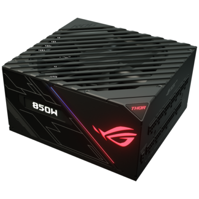 ASUS ROG THOR 850W – 850 WATT 80 PLUS PLATINUM CERTIFIED FULLY MODULAR POWER SUPPLY