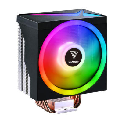 GAMDIAS BOREAS|M1-610 DUAL RING ARGB FAN CPU AIR COOLER