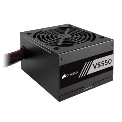 CORSAIR VS550 - 550 WATT 80 PLUS WHITE CERTIFIED POWER SUPPLY