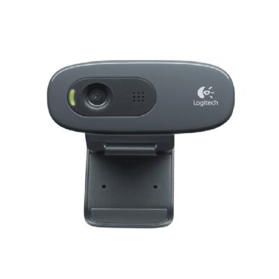 LOGITECH C270 HD WEBCAM, 720P VIDEO WITH NOISE REDUCING