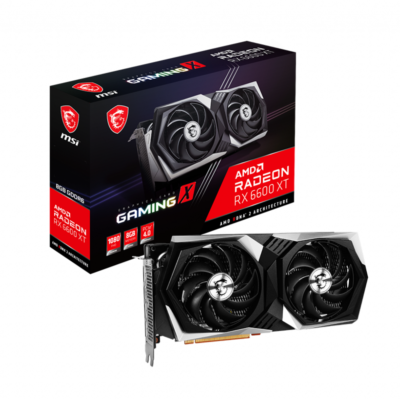 MSI RADEON RX 6600 XT GAMING X 8GB GDDR6 GRAPHICS CARD