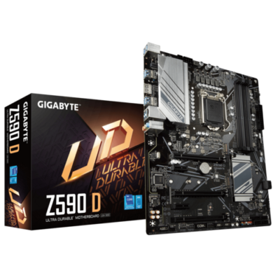 GIGABYTE Z590 D MOTHERBOARD 11 GEN SUPPORT MOTHERBOARD